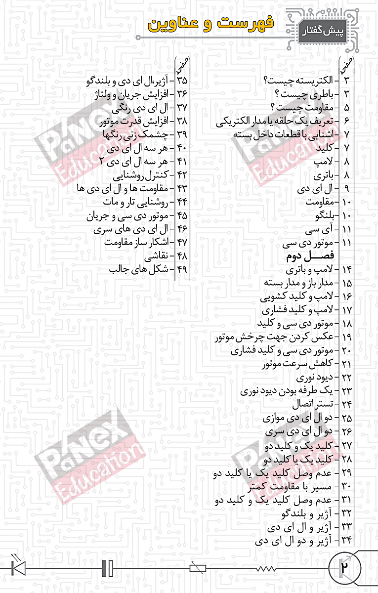 مهندسی خلاقیت - بسته خلاقیت الکترونیک 1و2